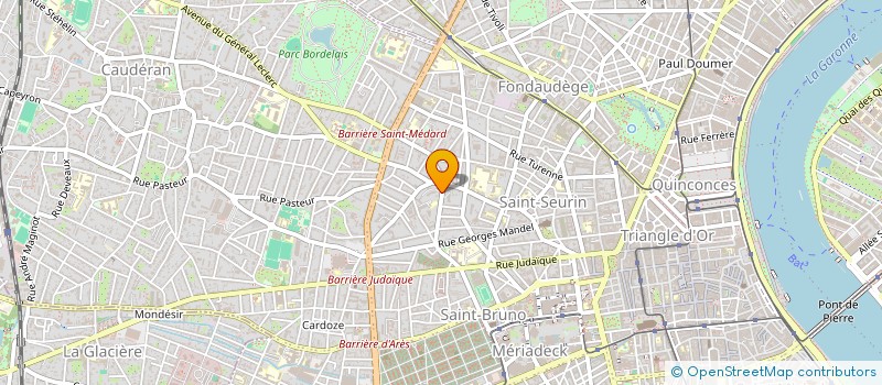 localisation de l'entreprise SCI ROUTE DE TOULOUSE  BORDEAUX