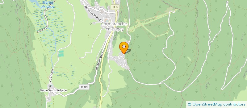 localisation de l'entreprise SCI ROUTE DU CHALET  PLATEAU D'HAUTEVILLE