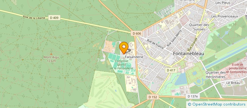 localisation de l'entreprise SCI ROUTE VIATTE  FONTAINEBLEAU