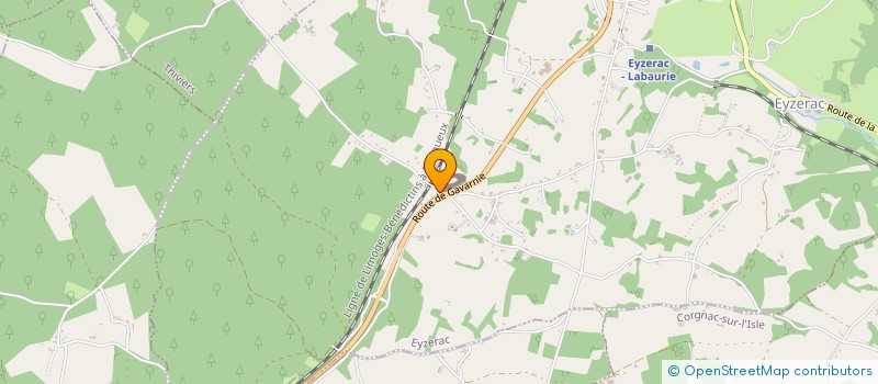 localisation de l'entreprise SCI ROUVERON CYPRYK  EYZERAC