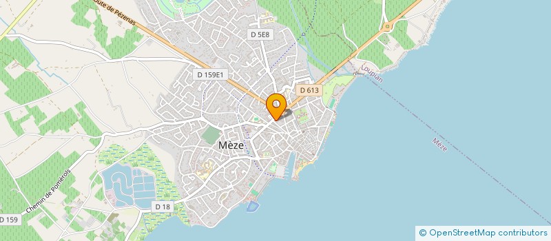localisation de l'entreprise SCI ROUVIERE à MEZE