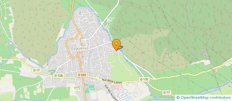 localisation de l'entreprise SCI ROUVIERE  EYGUIERES