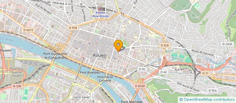 localisation de l'entreprise SCI ROUVILLE à ROUEN