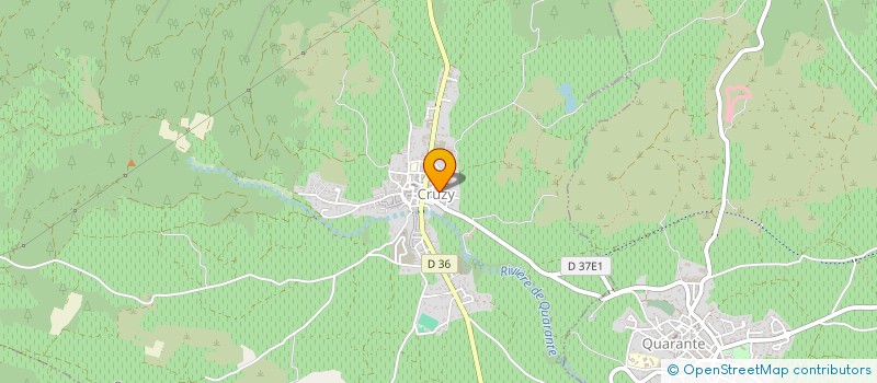 localisation de l'entreprise SCI ROUVIOL  QUARANTE