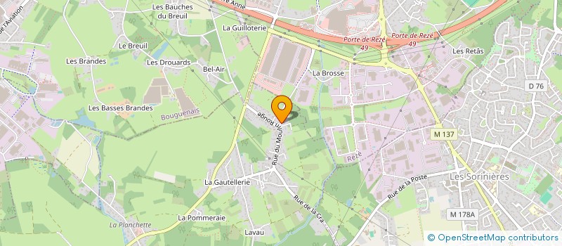 localisation de l'entreprise SCI ROUVRE  PONT-SAINT-MARTIN