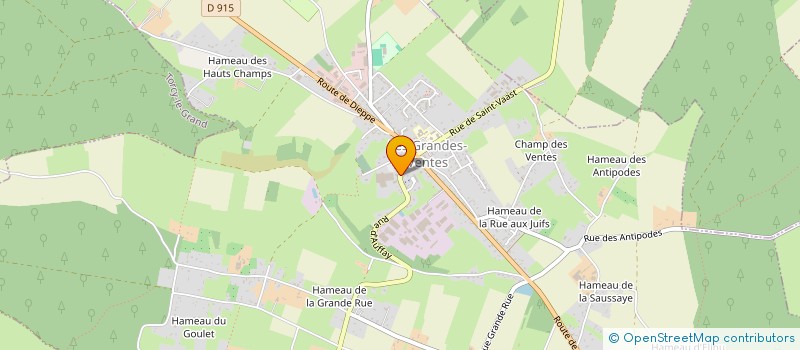 localisation de l'entreprise SCI ROUVROY  LES GRANDES-VENTES