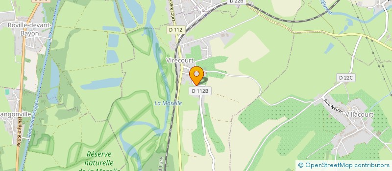 localisation de l'entreprise SCI ROUWAL  VIRECOURT