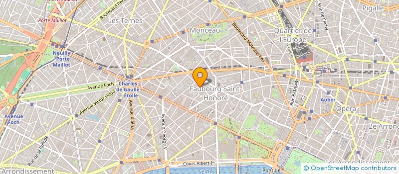 localisation de l'entreprise SCI ROUX  PARIS