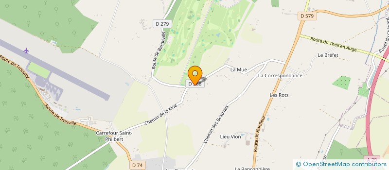 localisation de l'entreprise SCI ROUX  SAINT-GATIEN-DES-BOIS