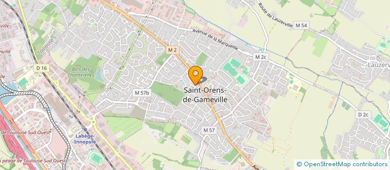 localisation de l'entreprise SCI ROUX-CORREIA  SAINT-ORENS-DE-GAMEVILLE