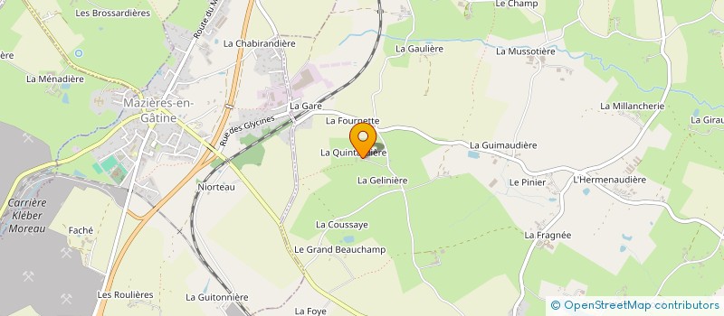 localisation de l'entreprise SCI ROUX FRERES  SAINT-PARDOUX-SOUTIERS