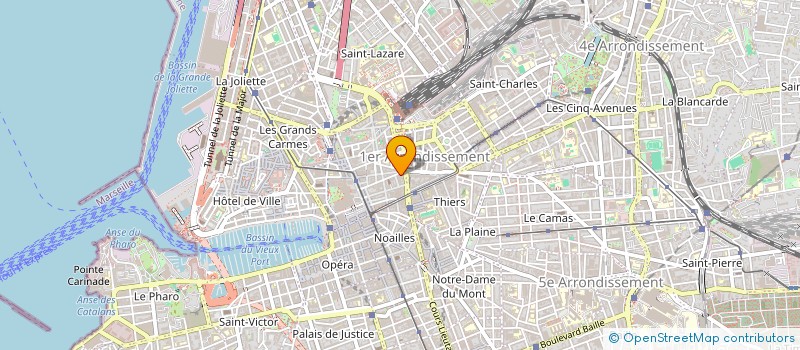 localisation de l'entreprise SCI ROUX IMMO à MARSEILLE
