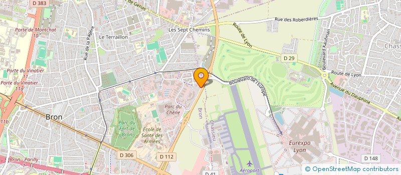 localisation de l'entreprise SCI ROUX-SOIGNAT  LYON