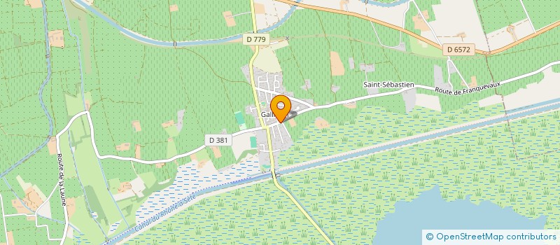 localisation de l'entreprise SCI ROUX-TRIOLA  VAUVERT