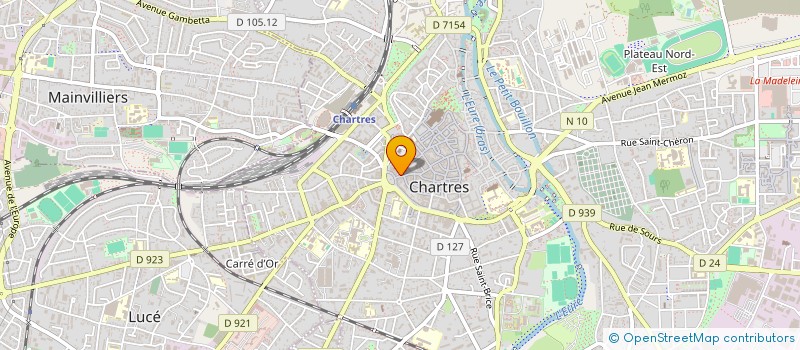 localisation de l'entreprise SCI ROUZE à CHARTRES