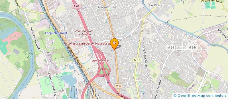 localisation de l'entreprise SCI ROUZES à AUCAMVILLE