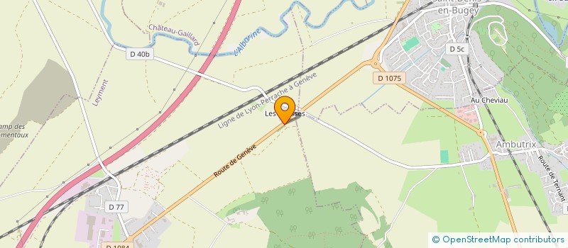 localisation de l'entreprise SCI ROVIC  LEYMENT