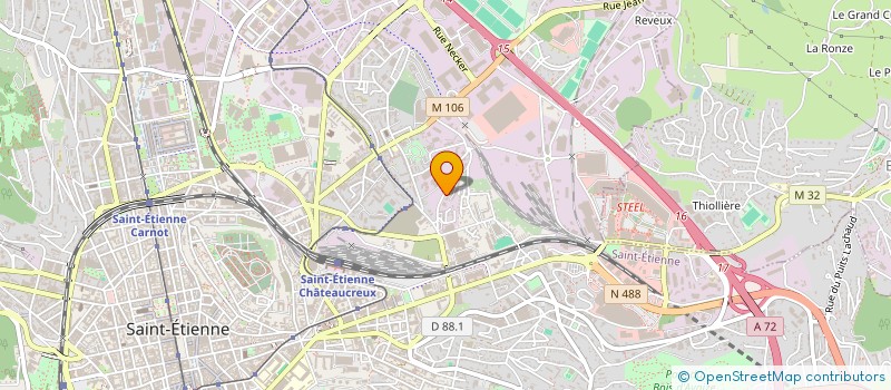 localisation de l'entreprise SCI ROVIL  SAINT-ETIENNE