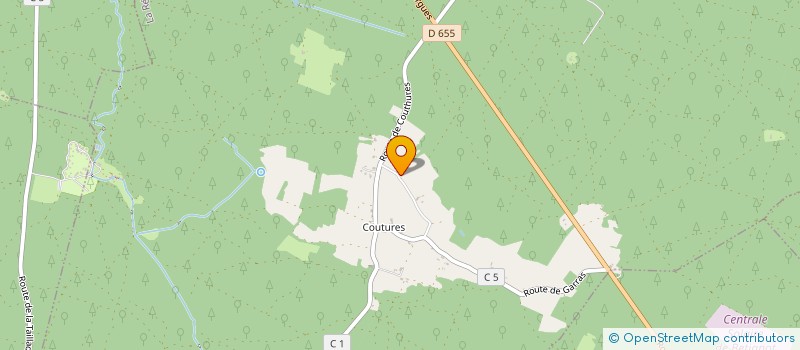 localisation de l'entreprise SCI ROWTHORN  CASTELJALOUX