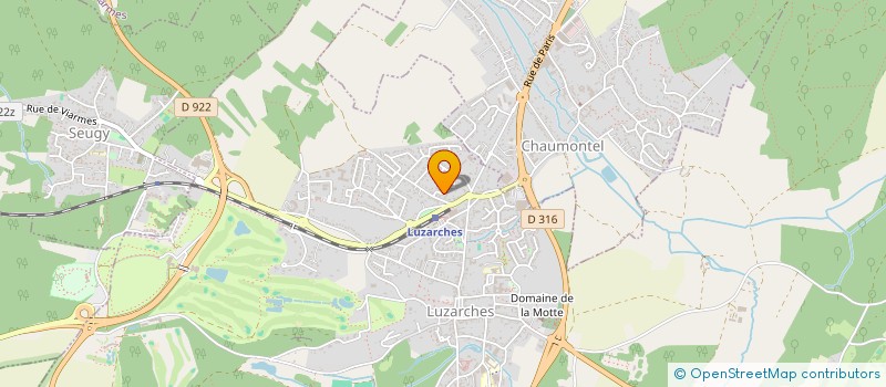 localisation de l'entreprise SCI ROX à LUZARCHES