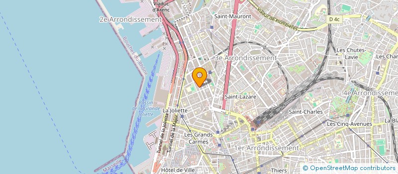 localisation de l'entreprise SCI ROXANE  MARSEILLE