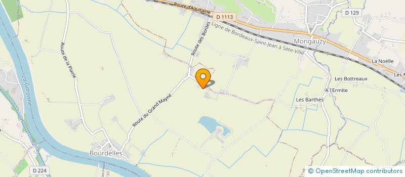 localisation de l'entreprise SCI ROXANE  SAINT-EXUPERY