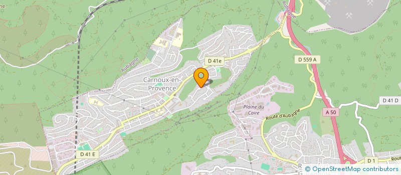 localisation de l'entreprise SCI ROXANE  CARNOUX-EN-PROVENCE