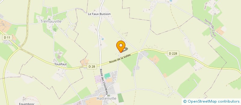 localisation de l'entreprise SCI ROXANE  HATTENVILLE