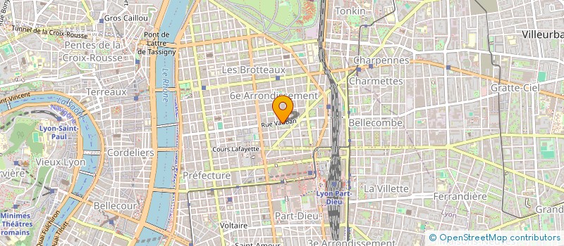 localisation de l'entreprise SCI ROXOAH  LYON