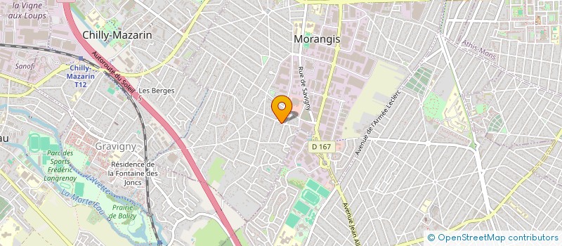 localisation de l'entreprise SCI ROY à MORANGIS