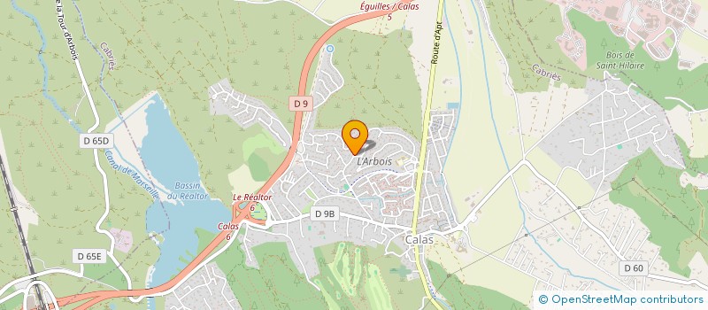 localisation de l'entreprise SCI ROY  CABRIES