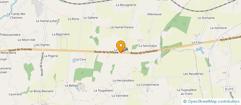 localisation de l'entreprise SCI ROY  NOUES DE SIENNE