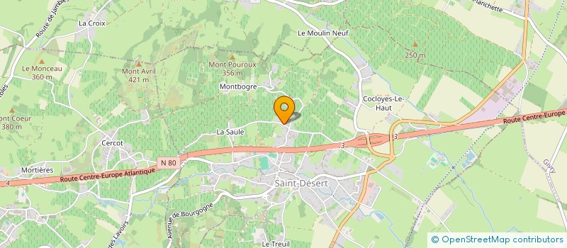 localisation de l'entreprise SCI ROY ARTHUR  MONTAGNY-LES-BUXY