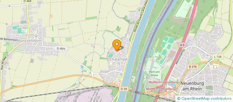 localisation de l'entreprise SCI ROY KLEYLING  OTTMARSHEIM