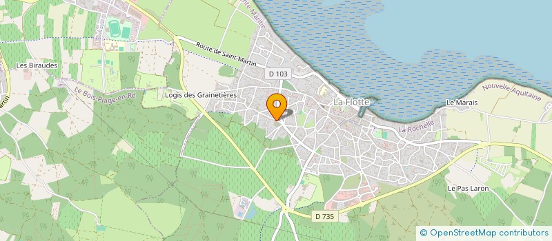 localisation de l'entreprise SCI ROY LASSALLE  LA FLOTTE