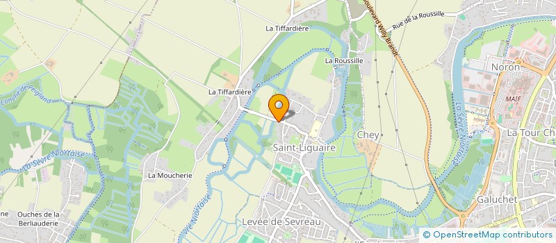 localisation de l'entreprise SCI ROY-MARTIN  NIORT
