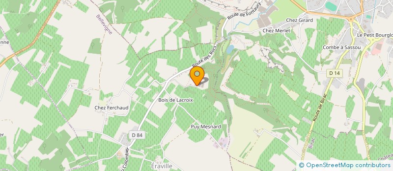 localisation de l'entreprise SCI ROY-SEMERY à BELLEVIGNE