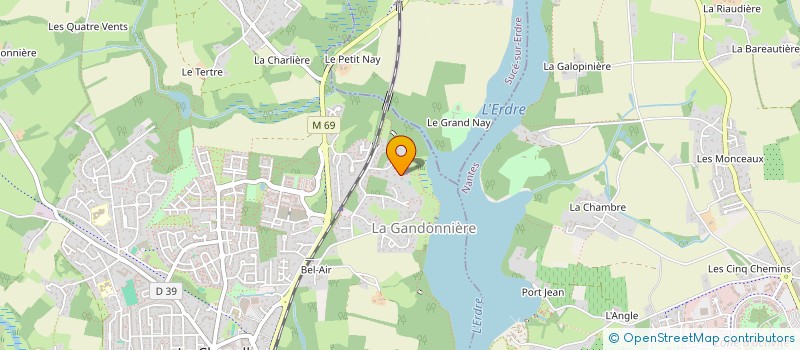 localisation de l'entreprise SCI ROYAL GRILL  LA CHAPELLE-SUR-ERDRE