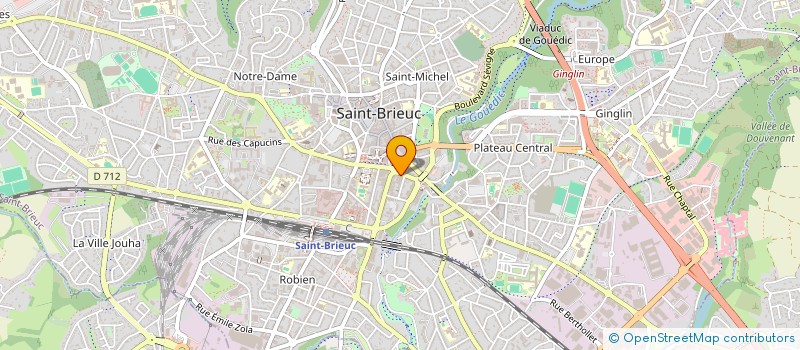 localisation de l'entreprise SCI ROYAL NOT à SAINT-BRIEUC