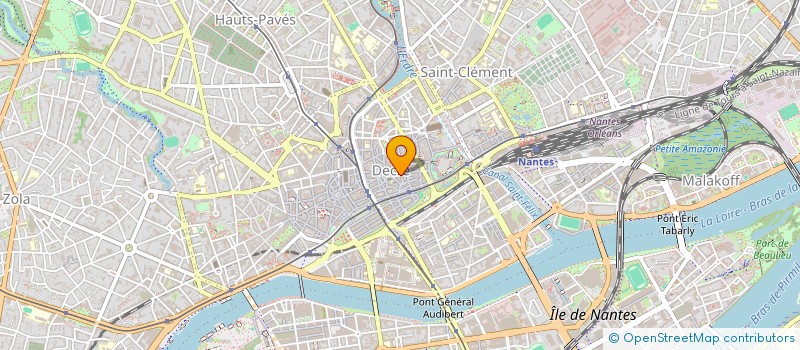 localisation de l'entreprise SCI ROYAL STREET  NANTES