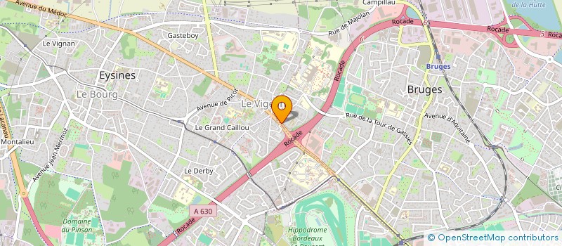 localisation de l'entreprise SCI ROYALE  BRUGES