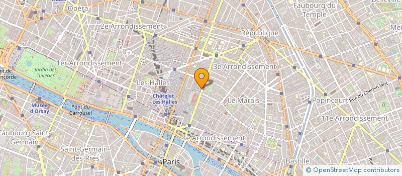 localisation de l'entreprise SCI ROYALE VOSGES  PARIS