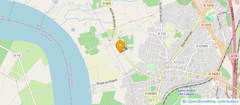 localisation de l'entreprise SCI ROYAN MC  SAINT-ANDRE-DE-CUBZAC