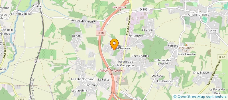 localisation de l'entreprise SCI ROYAN MONTMARTRE à CHAMPNIERS