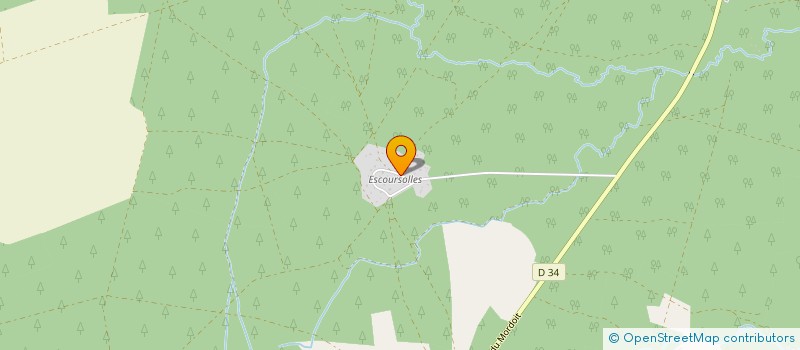 localisation de l'entreprise SCI ROYAUD  PISSOS