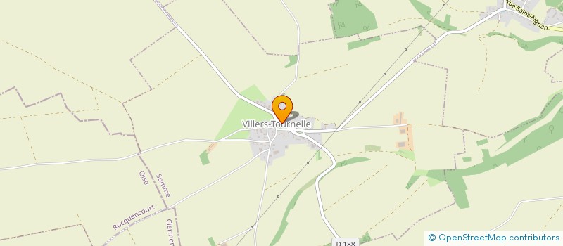 localisation de l'entreprise SCI ROYCE  VILLERS-TOURNELLE