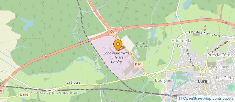 localisation de l'entreprise SCI ROYE à ROYE