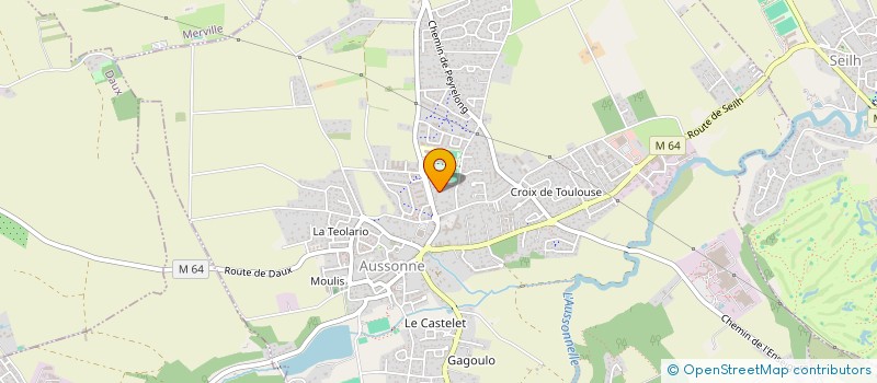 localisation de l'entreprise SCI ROYER à AUSSONNE