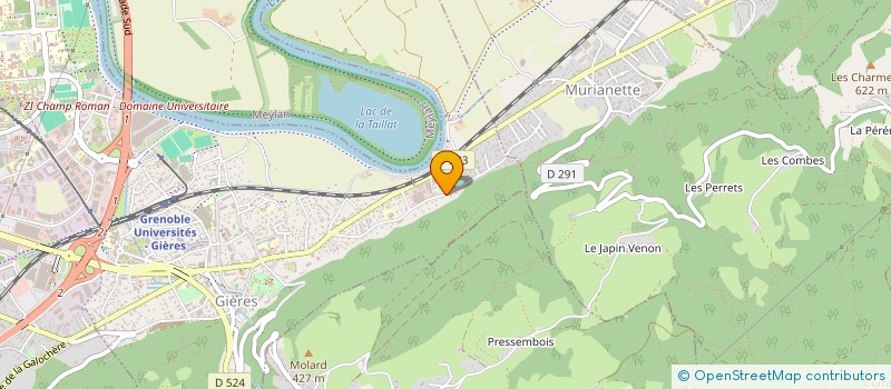 localisation de l'entreprise SCI ROYNAC  GIERES