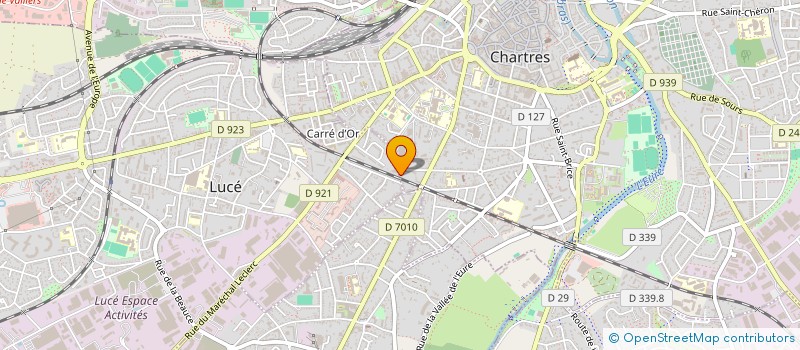localisation de l'entreprise SCI ROYNEAU LE COUDRAY à CHARTRES